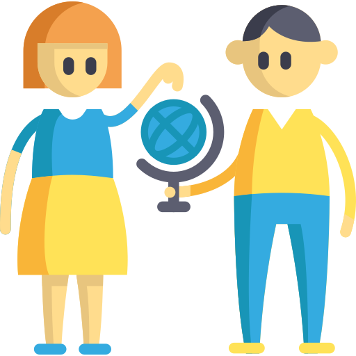 Icône jeune fille au pair