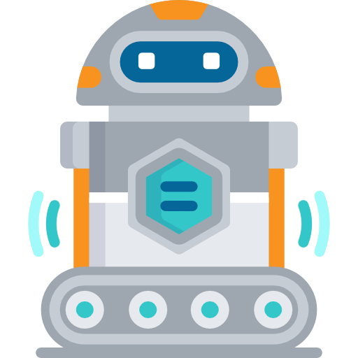 Icône professeure de robotique